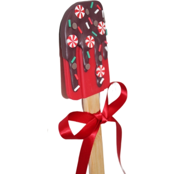 Fake Bake Chocolate Dipped Spoon Decor - Picture 7 of 15